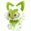 Officiële Pokemon knuffel squishy Sprigatito knuffel kussen 35cm, San-ei Potehagu